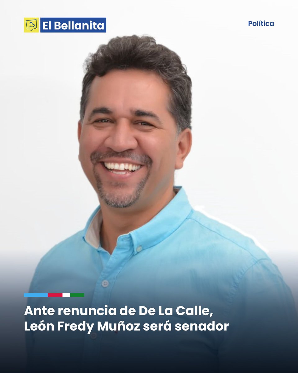¡Atención!
"Sí, yo igual pensaba ya renunciar para empezar la campaña al Senado, esto facilita más las cosas. Voy a aceptar la curul y emprenderé a repetir Senado, esa es la idea", fue la respuesta que <a href="/LeonFredyM/">León Fredy Muñoz</a> le dio a El Bellanita ante la renuncia de <a href="/DeLaCalleHum/">Humberto de la Calle</a>.