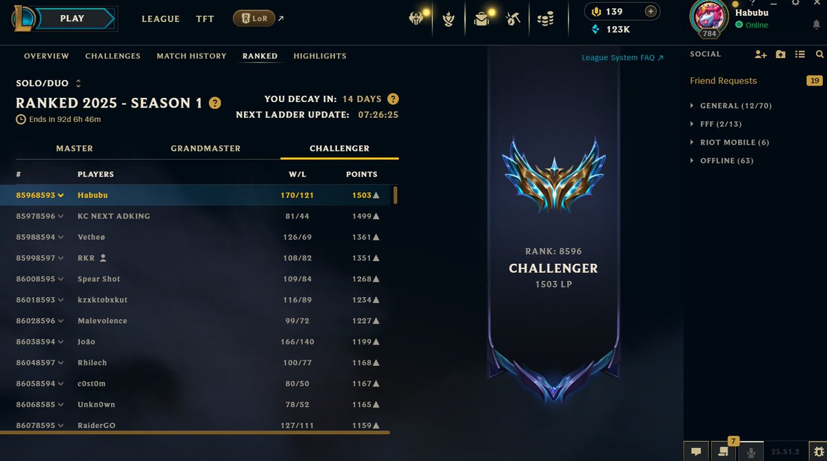 THE GOAAAAAAAAT IS BACK RAAAAAAANK 1 👑