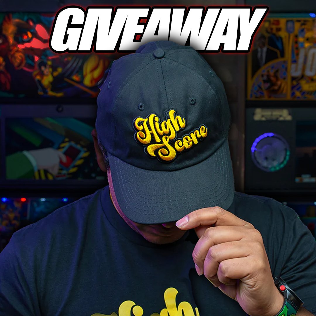 sternpinball's tweet photo. 🚨 GIVEAWAY 🚨 We are giving away our High Score hat here on X! Comment below and we'll select a random winner! Head over to the Stern Store to purchase.

*Winners will be contacted via DM ONLY. Please do not trust any other accounts claiming to be us. https://t.co/NlNTC0gJvf