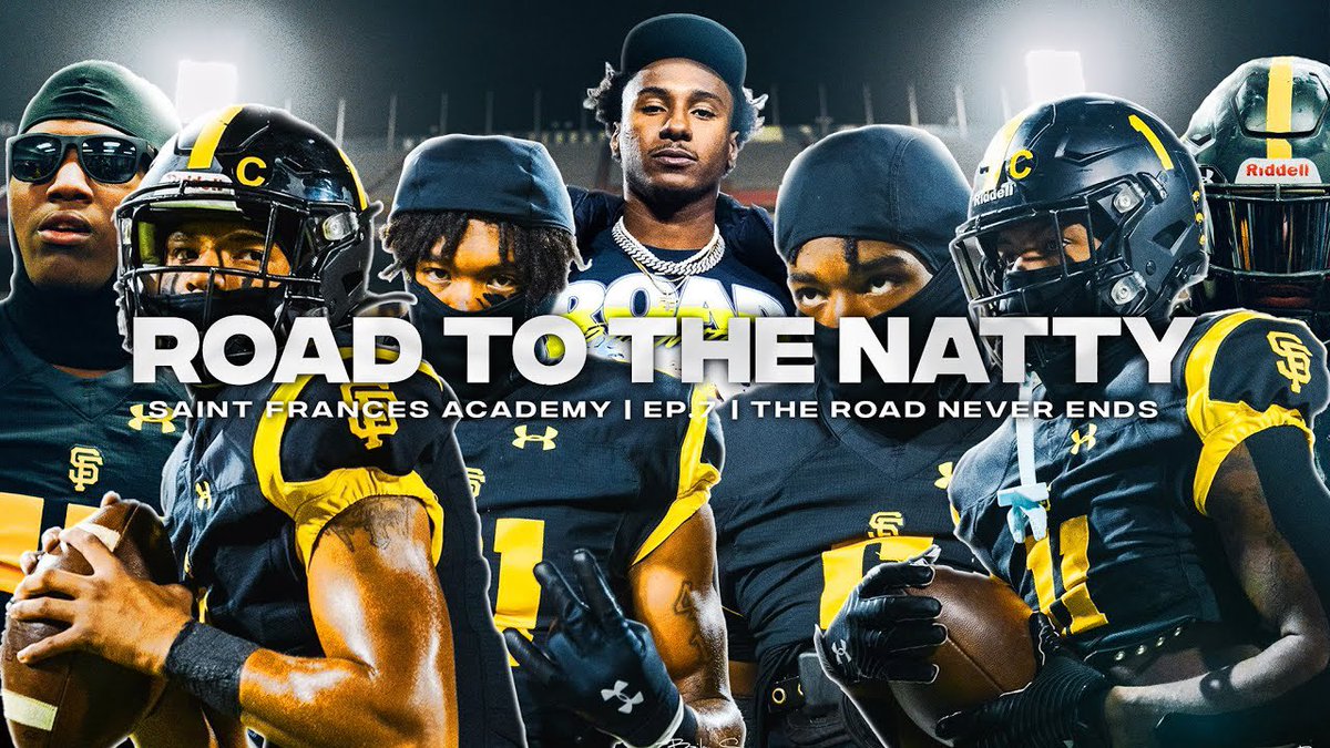 IsaiahR_7's tweet photo. Thrilled to be the Quarterbacks Coach at St. Frances Academy! 🌟 Calling all elite recruits—send me your film! Let's find out if you have what it takes to elevate your game to the next level! 💪🏈 #StFrancesAcademy #NextLevel https://t.co/EhkTcTBqSx