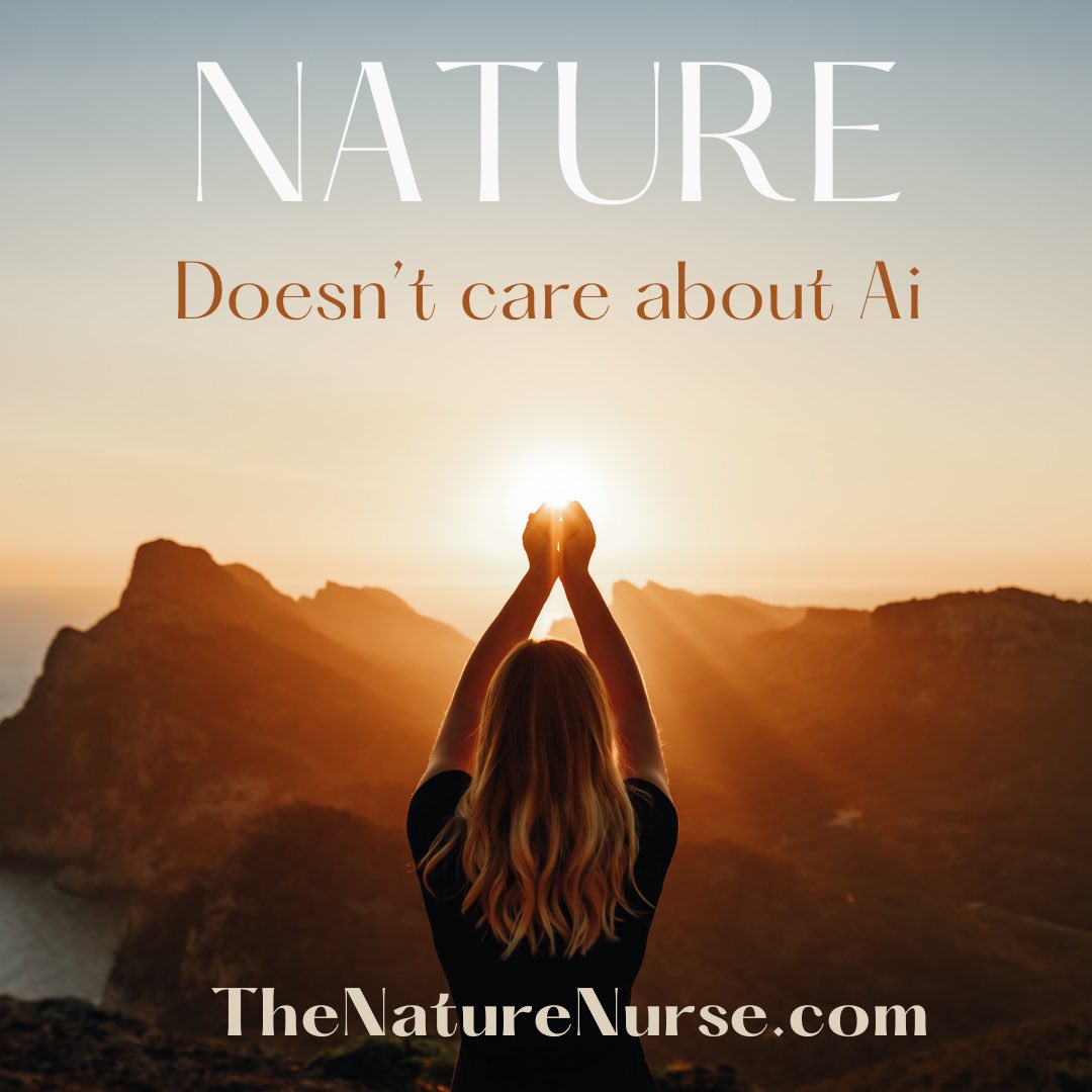 Gentle reminder as we start the workweek, the natural world has her own rhythm. 

She doesn’t care about #artificialintelligence . 

If you are looking for peace, a sense of stability, calm, spending some time with nature today may be just what you need.

#WomensHealth