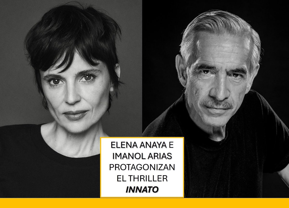 INNATO 🔥
Nuevo proyecto protagonizado por Elena Anaya e Imanol Arias. 

Toda la información completa en nuestra web:

 planoaplano.es/plano-a-plano-…