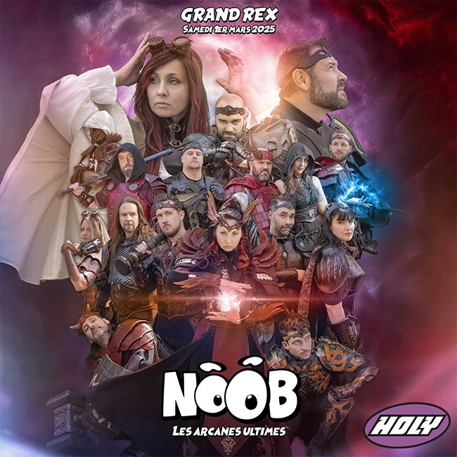 Olydri_Noob's tweet image. CONCOURS ! Holy vous fait gagner une place cheatée pour la soirée NOOB au Grand Rex ! Entrée anticipée dès 15h, cocktail avec la team NOOB, exposition et photocall ! Pour ça, il suffit de RT + FOLLOW @holysquad_fr et @Olydri_Noob ! 👀

Tirage au sort le 13 février ! #Concours