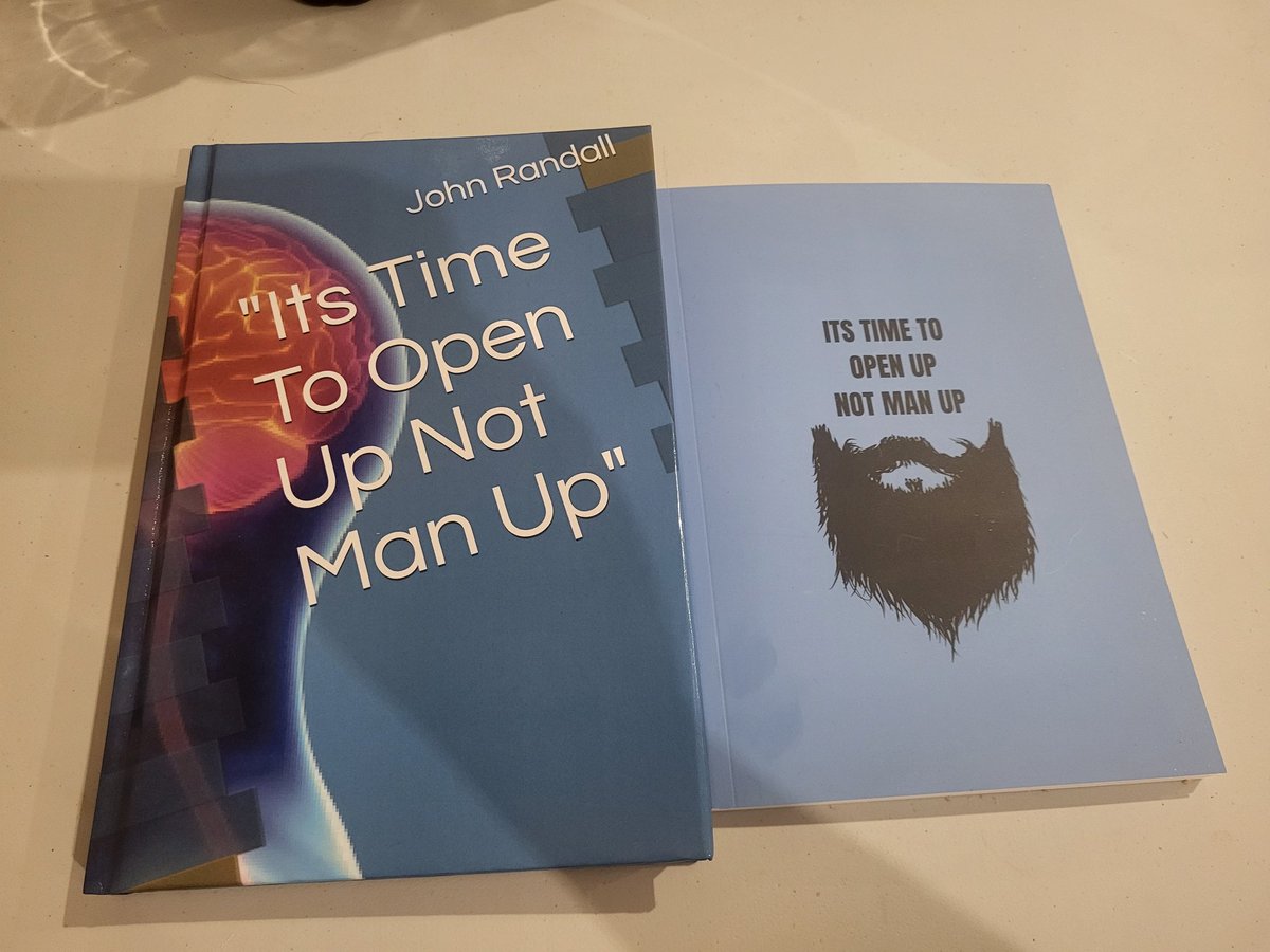 randall76551's tweet photo. Its Time To Open Up Not Man Up my book is available now on Amazon and also have merchandise available hoodies and notebooks πππ»π
#itstimetoopenupnotmanup #AuthorsOfTwitter #book #mensmentalhealth #MondayVibes https://t.co/cih0uqCWiJ