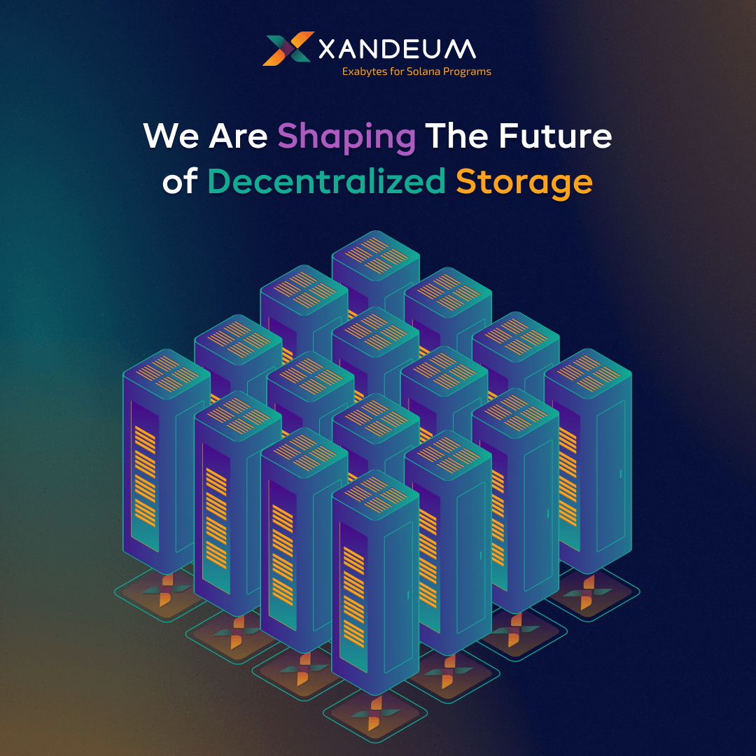 Xandeum's tweet photo. You've heard us talk about it, but how exactly are we shaping the future of decentralized storage? 🌐

The Green Paper reveals our technology, roadmap, and mission to empower data-rich, user-owned Web3 applications. https://t.co/8GGM4N0eNk