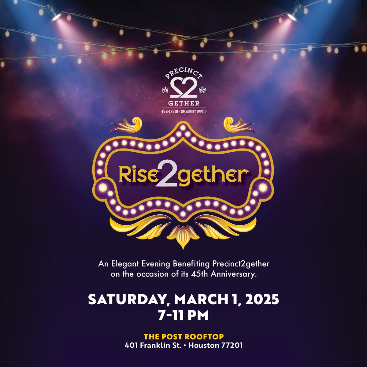 Precinct2gether (@precinct2gether) on Twitter photo π Save the Date! Rise2gether Masquerade Party
β¨ Celebrate 45 years of Precinct2gether & support programs for seniors, veterans, children, and families.
π Sponsorships close Feb 14, 2025.
ποΈ precinct2gether.org development@precinct2gether.org
#Rise2gether #MasqueradeParty π Save the Date! Rise2gether Masquerade Party
β¨ Celebrate 45 years of Precinct2gether & support programs for seniors, veterans, children, and families.
π Sponsorships close Feb 14, 2025.
ποΈ precinct2gether.org development@precinct2gether.org
#Rise2gether #MasqueradeParty