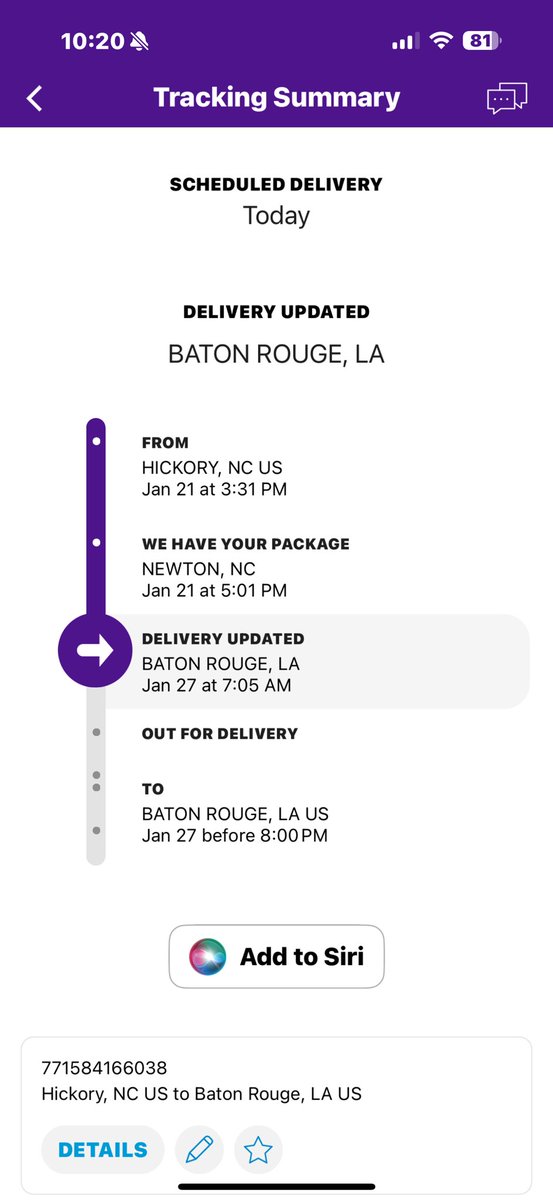 LacavaTony's tweet photo. FedEx sucks an overnight package five days late still don’t have it https://t.co/suu5ZHjykN