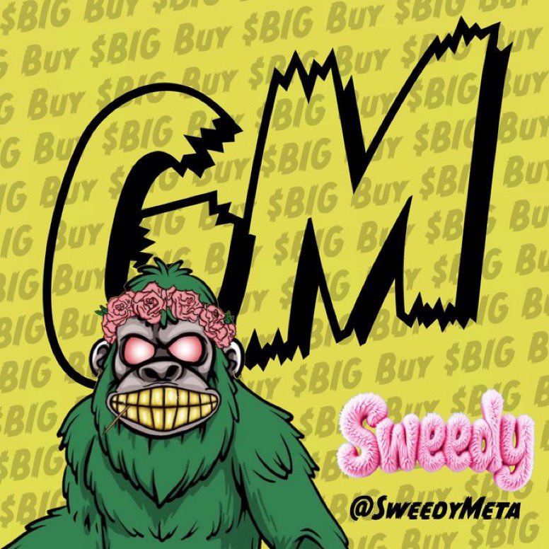 sweedymeta's tweet image. GM Fam 🔆♥️

how are you owning today ?! 👇🏼