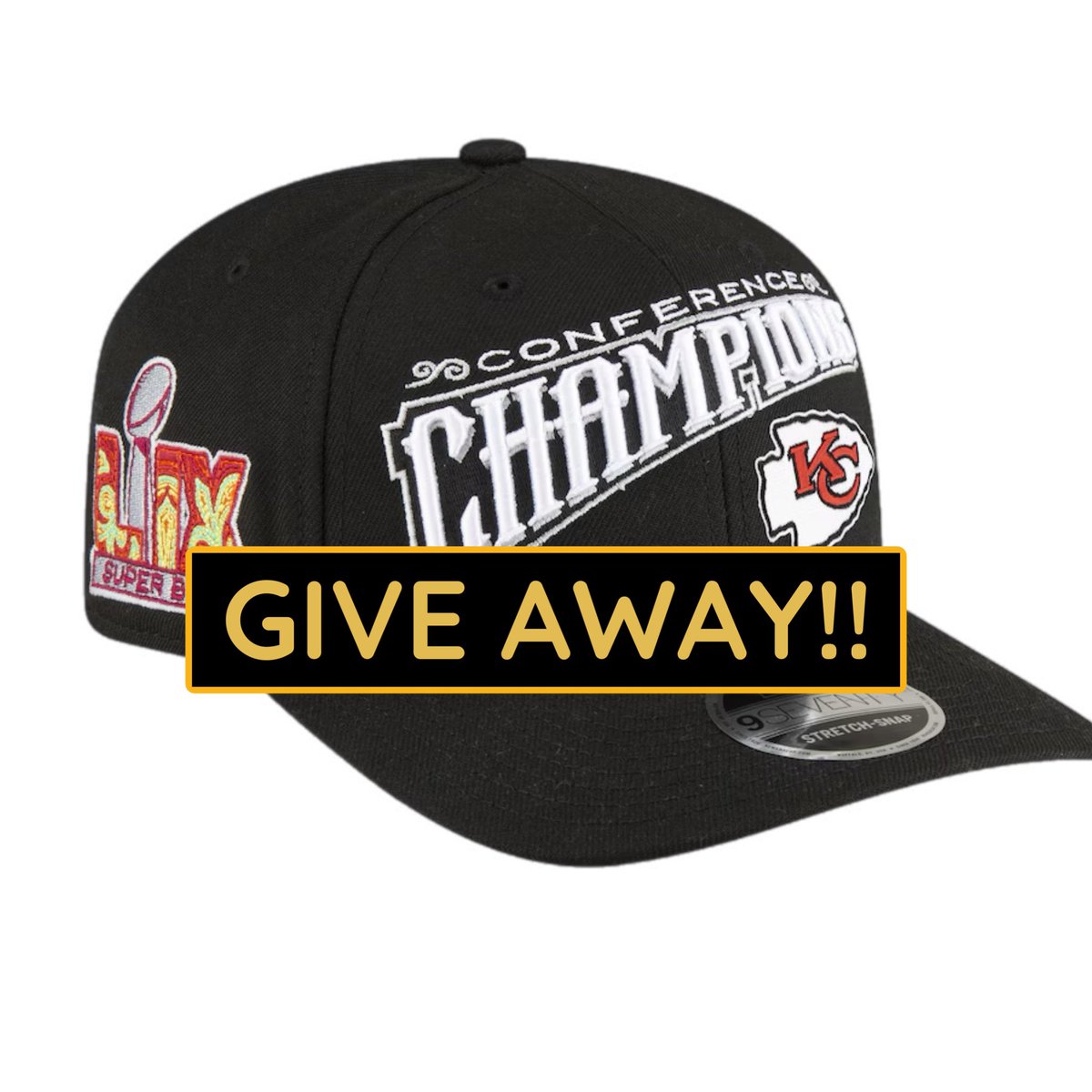 🚨 GIVE AWAY TIME! 🚨

Chiefs AFC Champions hat

Give away rules:

— Follow @farzin21 
— Repost this post

Winner must be in the US. Winner will be randomly selected and announced on Thursday, January 30th at 7 pm CT!