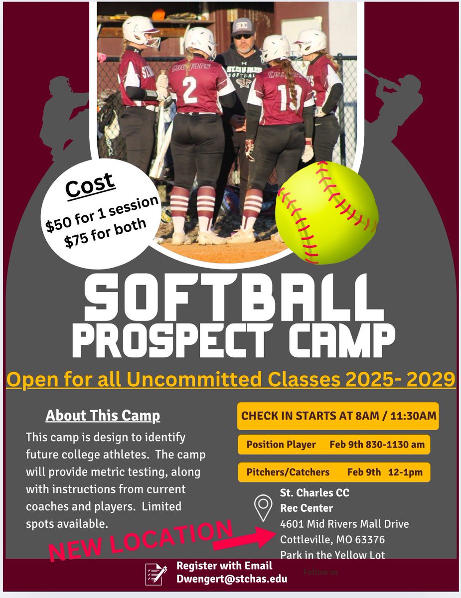 St. Charles CC Softball tweet media