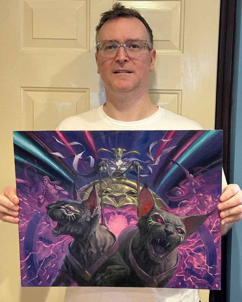 Vorthos Mike (@vorthosmike) on Twitter photo ending tonight in Magic art auction:
Cryptcaller Chariot by <a href="/aarondraws/">🖌Aaron Miller - MagicCon Vegas!</a>
ends tonight at 11:00pm eastern:
mtgart.auction/catchariot
#mtgart #mtgartmarket ending tonight in Magic art auction:
Cryptcaller Chariot by <a href="/aarondraws/">🖌Aaron Miller - MagicCon Vegas!</a>
ends tonight at 11:00pm eastern:
mtgart.auction/catchariot
#mtgart #mtgartmarket