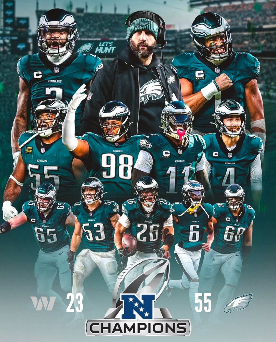 Super Bowl Bound! Go Birds 🦅
