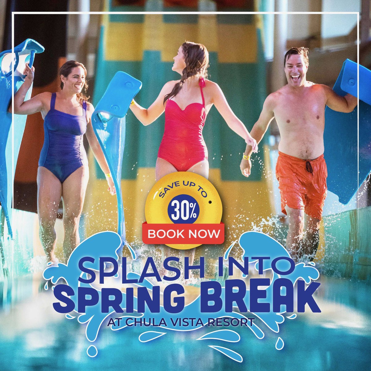 Book early and save on your spring break getaway at Chula Vista Resort! Spring break is just weeks away, so make the most of your time off with a resort experience that combines relaxation, adventure, and unforgettable memories.

To book, visit: bit.ly/4g434W1