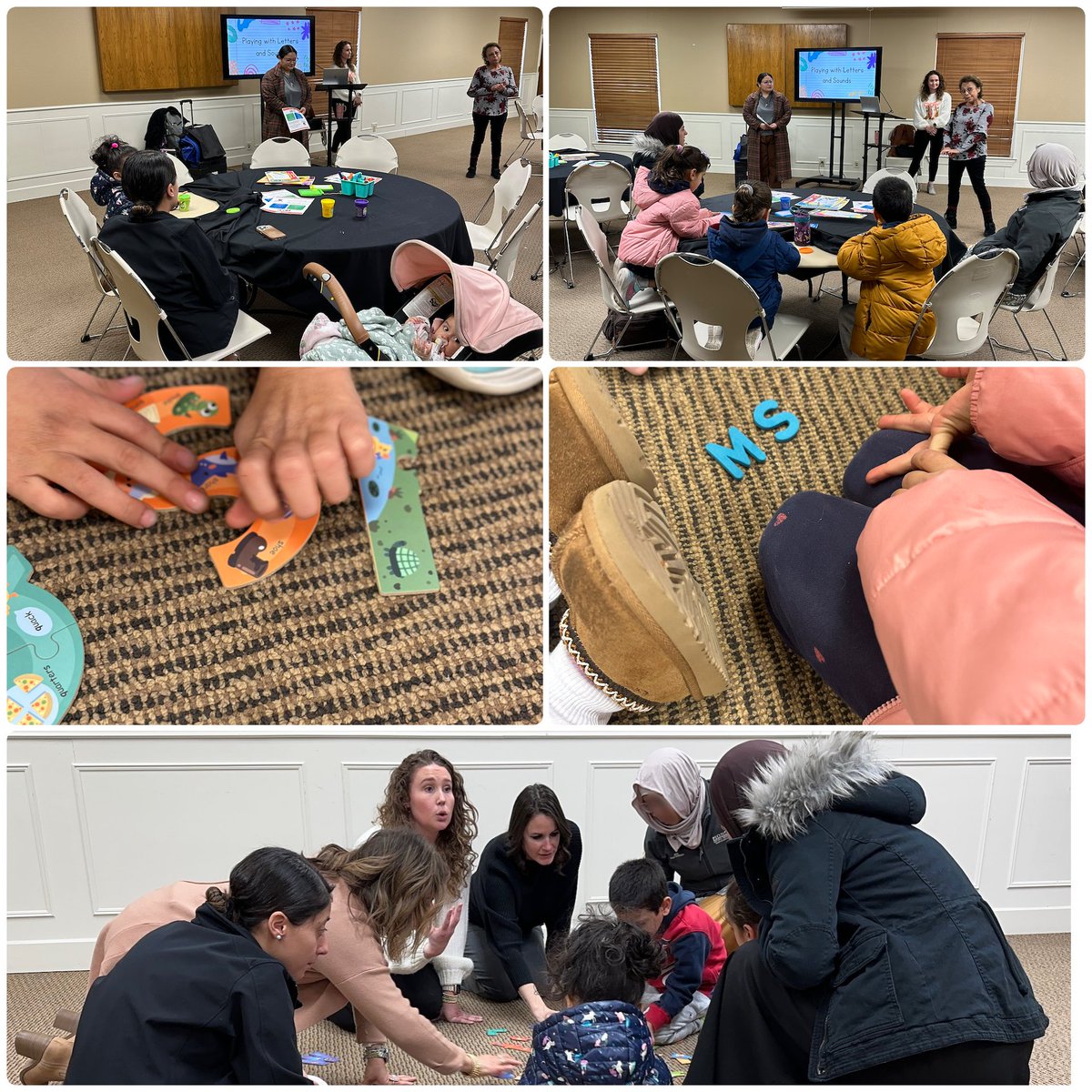 We love partnering with parents to build Pre-K readiness! Today at our parent class, we explored letter and sound activities and provided families with take-home resources to support learning at home. Thank you First 5 for joining us today!
#EngageAndAct
#MISDPreK
<a href="/andrea_messick/">Andrea J. Messick</a>