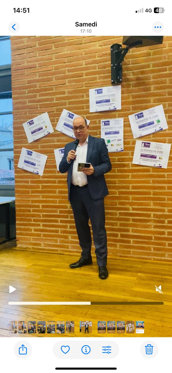 🔥Nous l’avons fait! 🔥

🤝Réunir autour de la table plus de 300 toulousain•es et toutes les composantes toulousaines de la gauche pour échanger sur ce qui nous rassemble et construire l’alternative à Moudenc. 

🩷Merci à toustes d’avoir rendu cette journée possible.

#Toulouse