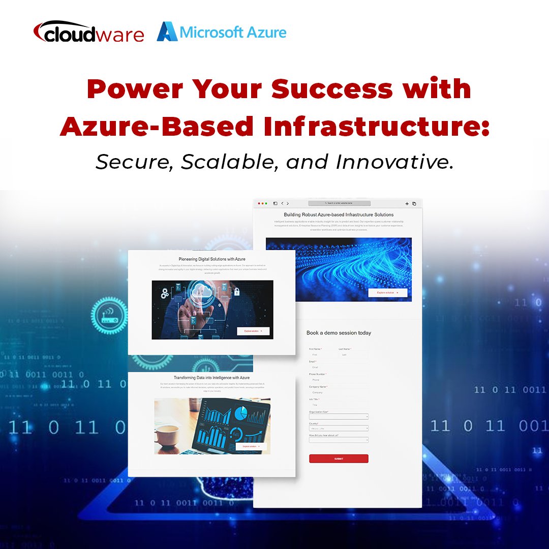 cloudwareafrica's tweet image. Our Azure Infrastructure Solutions provide businesses with scalability, security, and innovation for digital success. Ready to elevate your strategy? 

Connect with our experts! #DigitalTransformation #AzureSolutions #CloudInfrastructure #Innovation #Security #Scalability