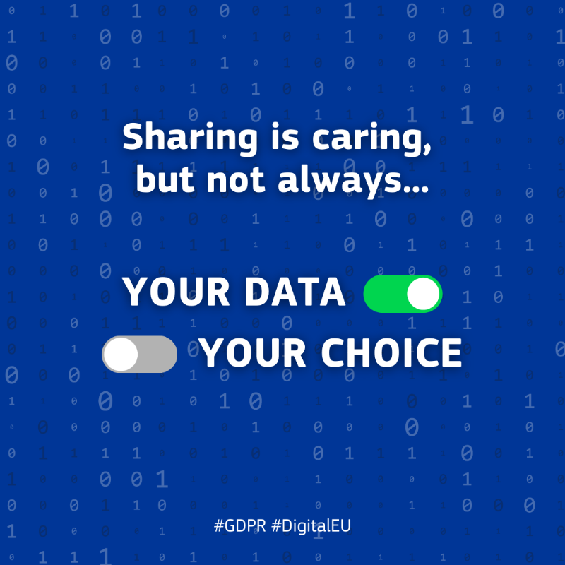DigitalEU's tweet photo. Do you know how to protect your data? Here are some tips:

🍪Choose cookies &amp; browsers wisely
🔑Use multifactor authentication
🌐Turn off your location data if not needed
🧑‍🎓Know your personal data rights under the #GDPR

Learn more on #DataProtectionDay ↓