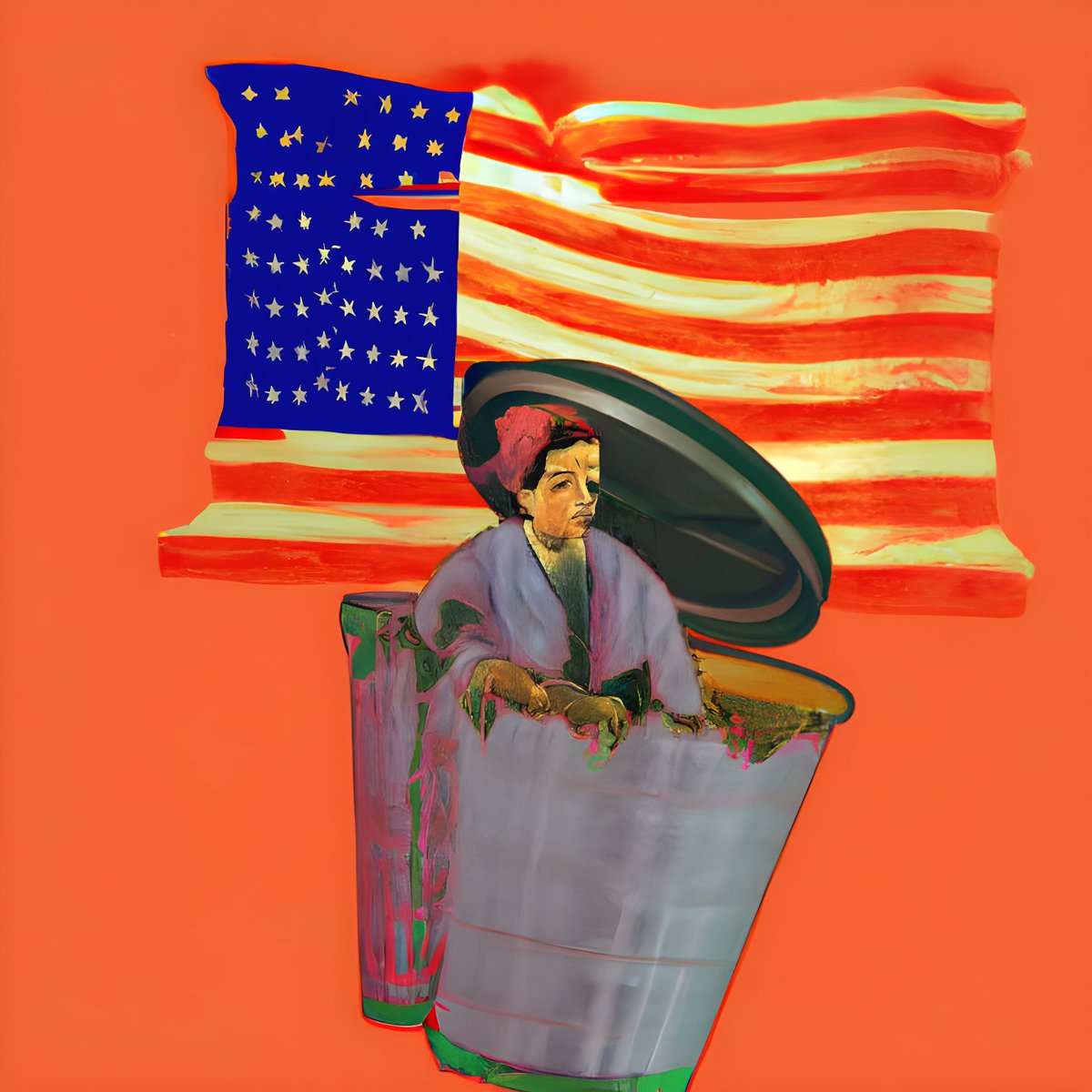 NEW RELEASE:

"I WAS AN AMERICAN #TRASHARTIST"

0.5 ETH RESERVE AUCTION.

superrare.com/artwork/eth/0x…