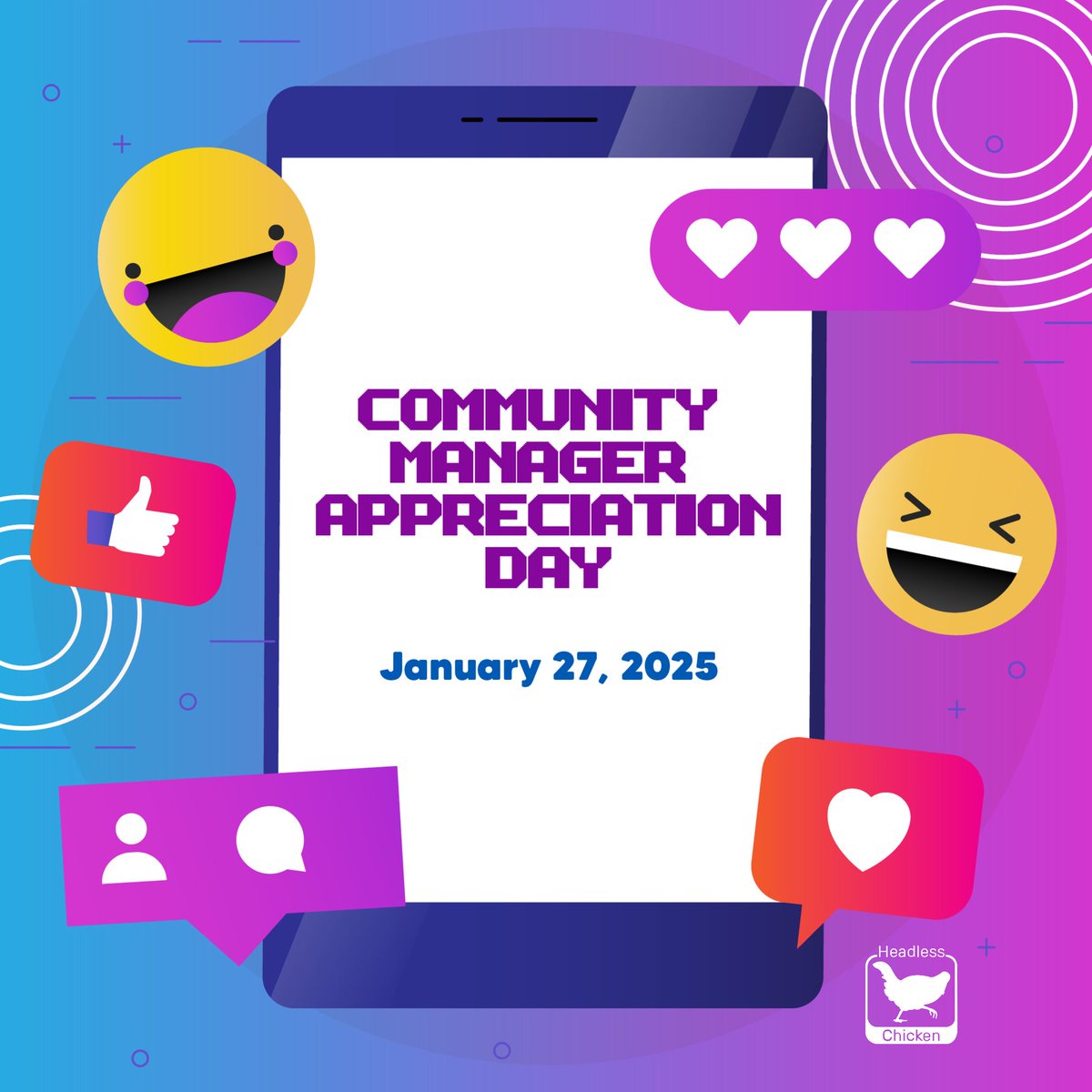 HeadlessCG's tweet photo. 🎉 Happy Community Manager Day, colleagues! 🎉
Today we toast to emergency memes, witty replies, and metrics we review even in our dreams. 💻🔥
Let’s keep making magic on the socials ! 💪😜
#CMDay #LivingInTrend
#IndieGameDev
#indiegame #indiedev #Videogames
#indiegames #gamedev #indie #designs #Art