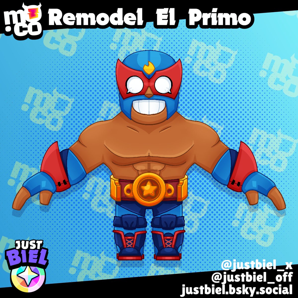 🤼 » Remodel no El Primo! « 🤼

› Um remodelzinho no El Primo inspirado na Skin do Mo. Co!