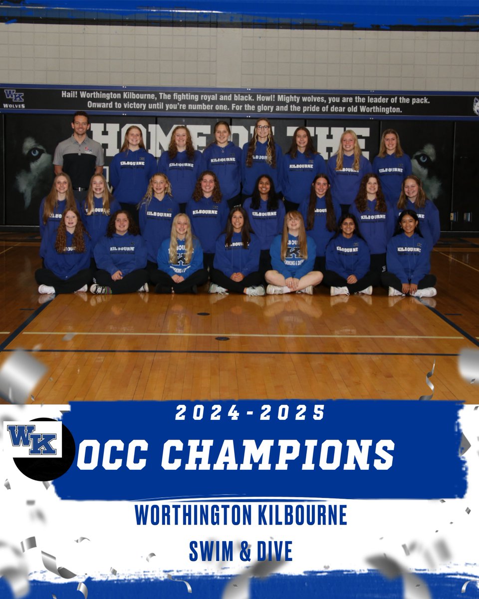 WKHSWolves (@wkhswolves) on Twitter photo Huge congratulations to <a href="/TWKswimdive/">TWKswim&dive</a> Girls Swim & Dive on their OCC championship!! The pack is proud!! Huge congratulations to <a href="/TWKswimdive/">TWKswim&dive</a> Girls Swim & Dive on their OCC championship!! The pack is proud!!