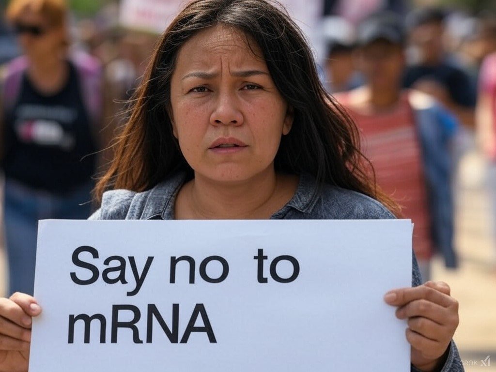 Hey <a href="/ABDanielleSmith/">Danielle Smith</a> when will you be announcing the full stop 🛑 of all MRNA injections in Alberta???