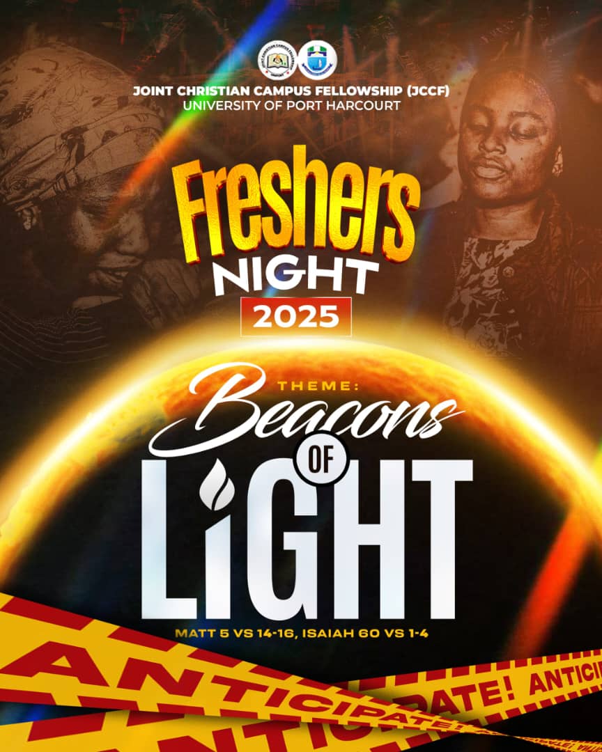 jccf_uniport's tweet photo. At the entrance of light,
darkness shrinks in shame .
Conduits of the Glowing Glory
These are an army of a beaming ambience
Men will be ushered into the blueprint of their prophetic destiny as beacons of Light.
#FRESHERS'NIGHT25
#BEACONS OF LIGHT
#JCCFUNIPORT https://t.co/hc2iQzDZF0
