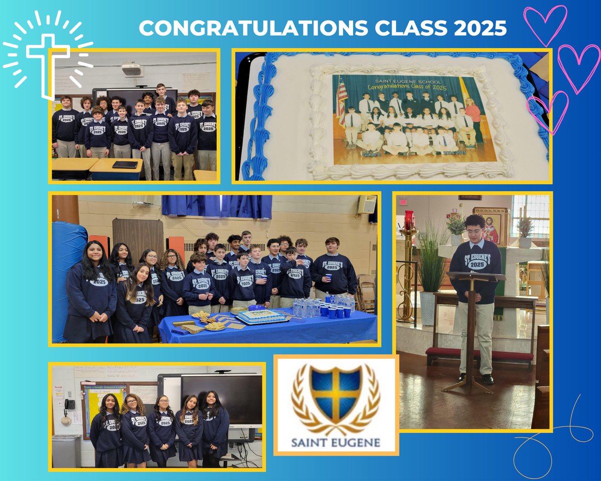 St. Eugene School (@sesyonkers) on Twitter photo Congratulations to the 8th grade class on your Pinning Ceremony and the beautiful Mass that celebrated this special milestone! 🎉 <a href="/CWCatholicSchls/">CW Catholic Schools</a> <a href="/DrNoelleBeale/">Noelle Beale, PhD</a> <a href="/ArchNY_Schools/">NY Catholic Schools</a> <a href="/ArchNY_Supt/">Sr. Mary Grace Walsh, ASCJ, Ph.D.</a> Congratulations to the 8th grade class on your Pinning Ceremony and the beautiful Mass that celebrated this special milestone! 🎉 <a href="/CWCatholicSchls/">CW Catholic Schools</a> <a href="/DrNoelleBeale/">Noelle Beale, PhD</a> <a href="/ArchNY_Schools/">NY Catholic Schools</a> <a href="/ArchNY_Supt/">Sr. Mary Grace Walsh, ASCJ, Ph.D.</a>