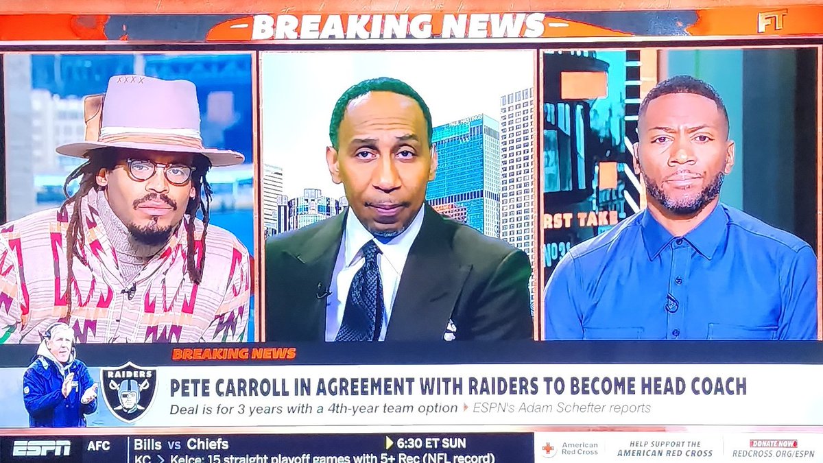 newdaybigsub's tweet photo. 2025 THIS LOOKS SO GOOD SEEING 3 POWERFUL BLACKMEN @stephenasmith @CameronNewton @Realrclark25 ... 53YRS OF AGE AND I CAN SAY I WATCHED THE WORLD CHANGE ... KEEP ROCKIN FELLAS ... AND MAY GOD CONTINUE TO LIGHT YALLS PATH ... GOOD LOOK @espn #TIWWD #NEWDAYBIGSUB #BIGSUBOG #YOREYS https://t.co/UnAGEpY7dR