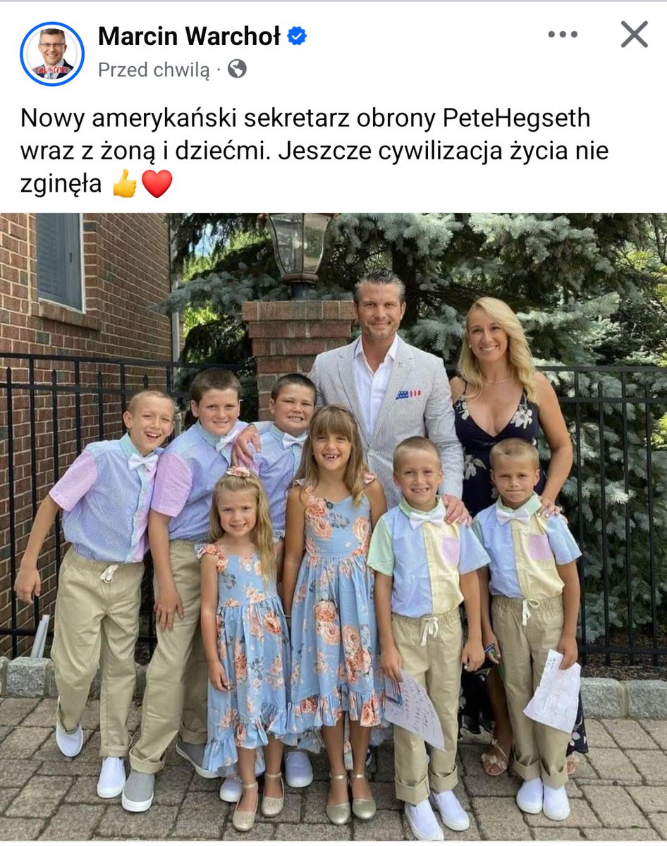 Poseł PiS zachwyca się typem, który podczas 1.  rozwodu przyznał się do 5 zdrad, do 2. rozwodu doprowadził poczynając dziecko z 3. (obecną) żoną, zbankrutował 2 org. weteranów, do tego był wielokrotnie oskarżany o molestowanie (z ofiarami podpisywał NDA) i nadużywanie % w pracy
