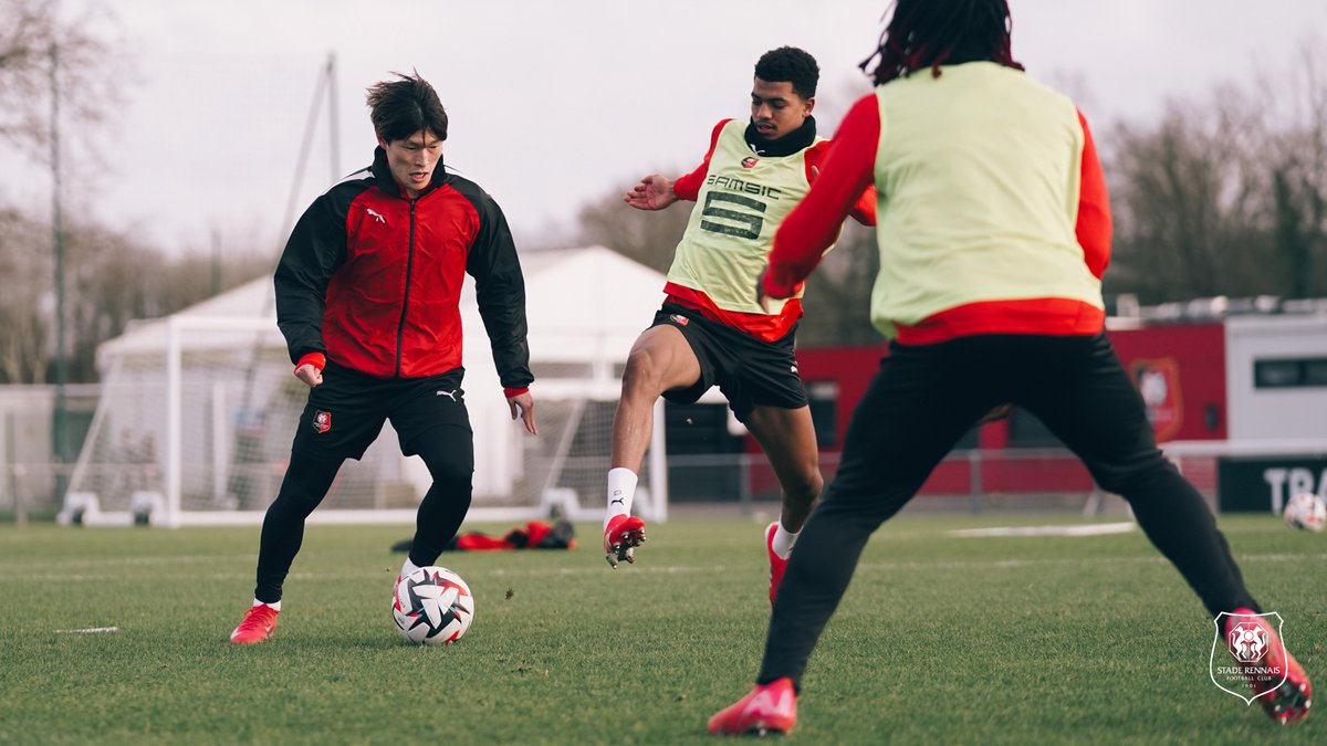 staderennais's tweet photo. Premier entraînement pour 𝑲𝒚𝒐𝒈𝒐 💥 https://t.co/AQLaZVL4a6
