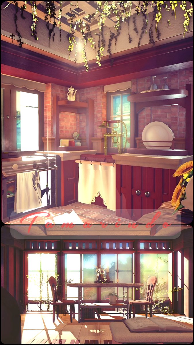 【Tamarindo】【M】  (1/3).

First build of the year. 🌼 Might be busy in the future for housing builds so I am happy with the layout structure of this one. The rest of the build + bonus vertical shots in the replies! 

#FF14ハウジング #FF14Housing #FF14