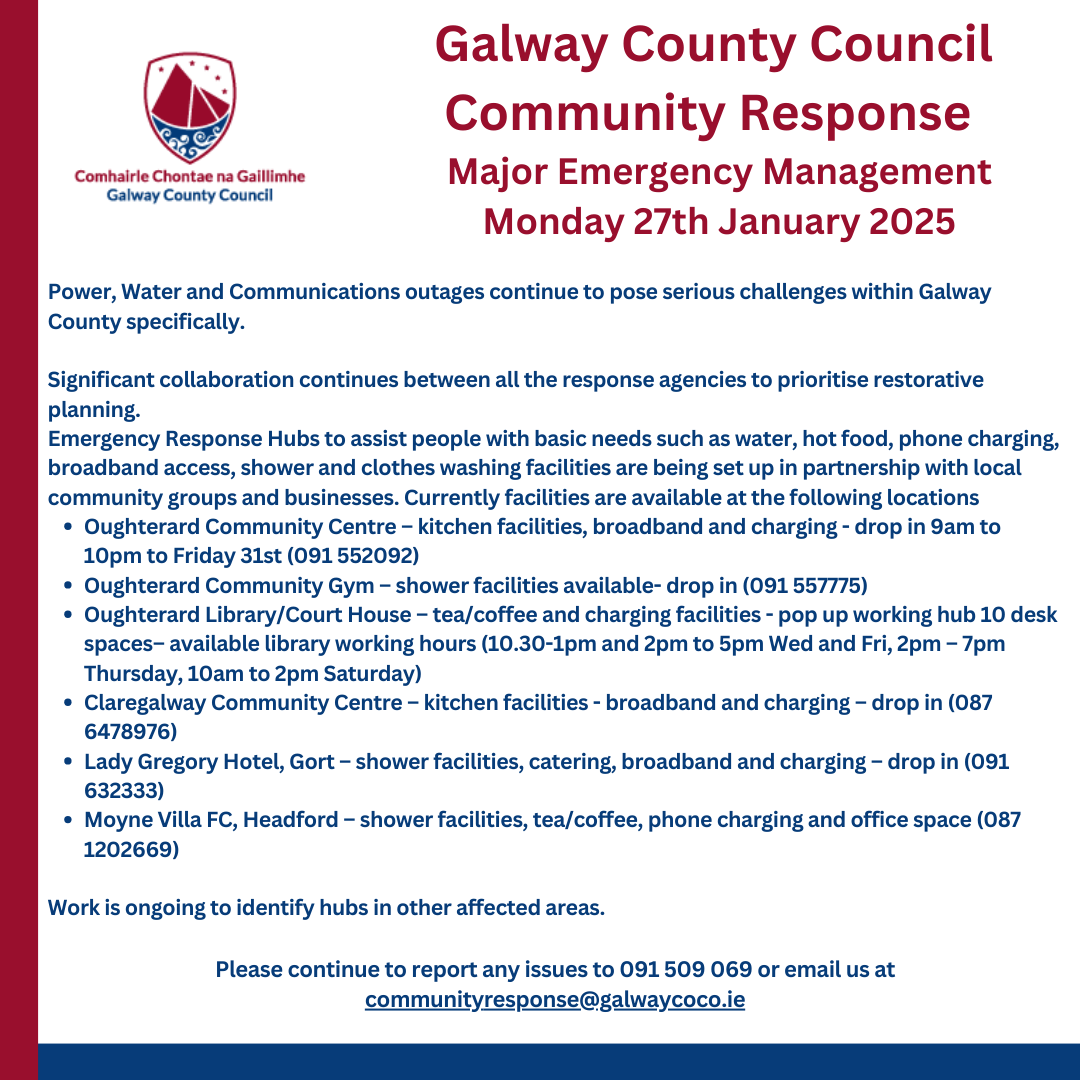 📢Galway County Council - Community Response  📢