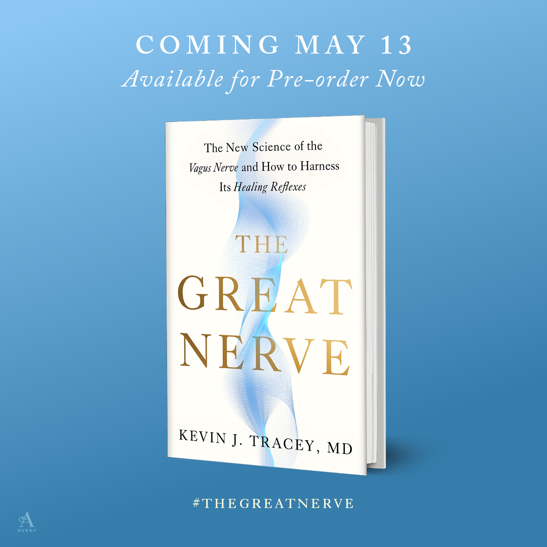 I’m pleased to announce my new book, “The Great Nerve.” It reveals how recent discoveries have unleashed the remarkable potential of the vagus nerve to heal, giving new hope for patients with chronic inflammatory conditions – through technology, not medication. Pre-order now: