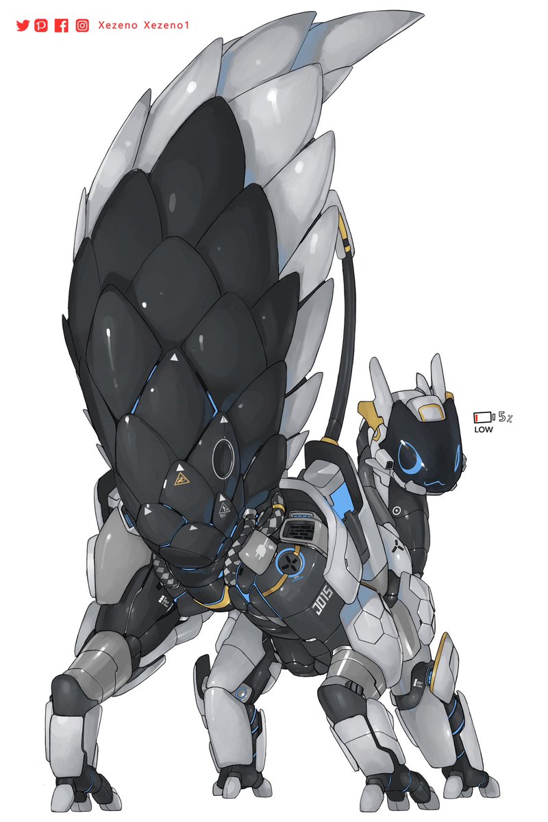 Xezeno1's tweet photo. Monster Hunter x Mecha https://t.co/HdYRdoUiMq