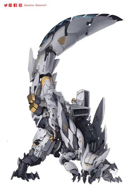 Monster Hunter x Mecha 