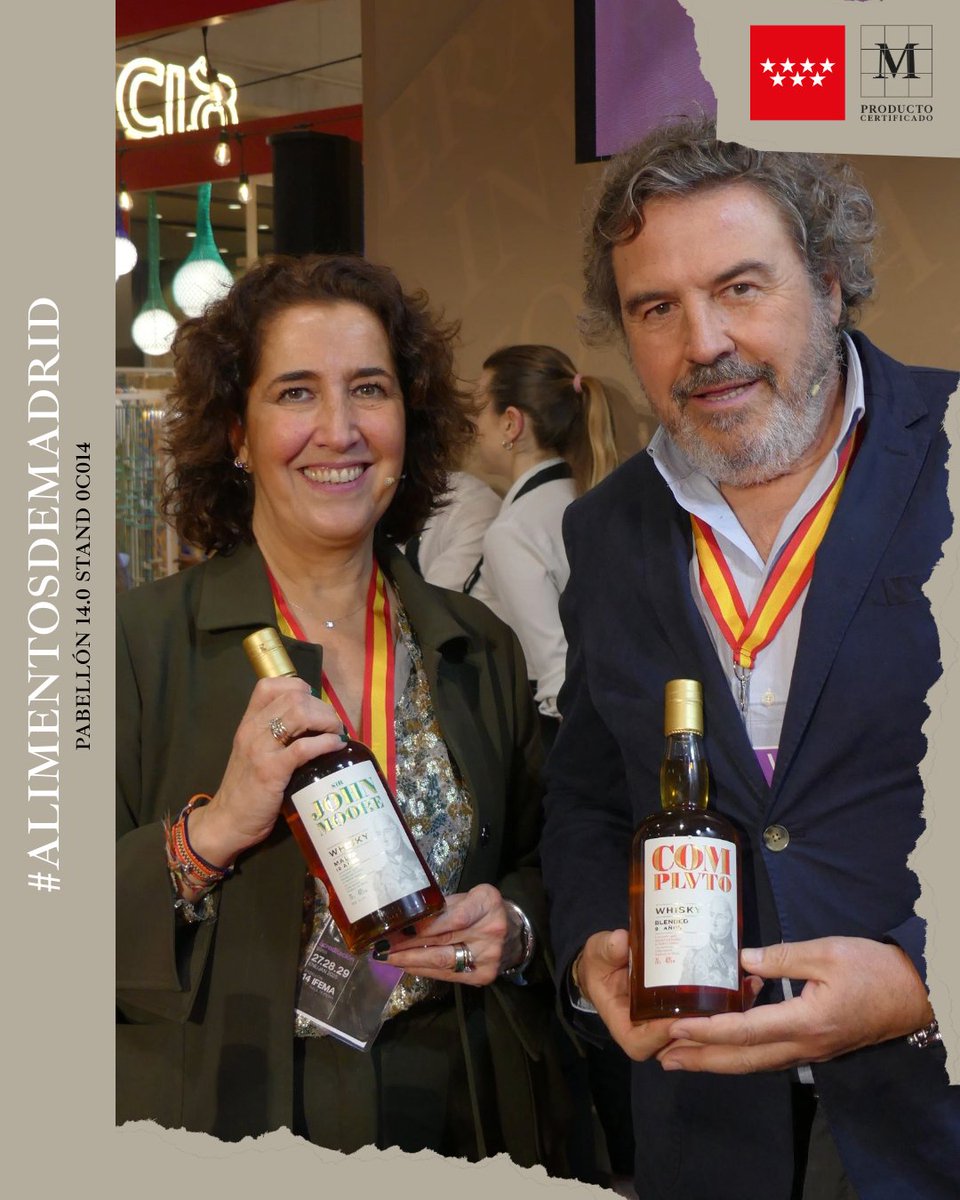 MadridCalidad's tweet image. 🥃 CATA 🥃

Hoy hemos descubierto los secretos de los #whiskies de LICORES TRAMPERO en una exclusiva #cata que nos llevó por diferentes años de #envejecimiento, desde #maltas hasta #blended ✨

Cada #sorbo fue un viaje lleno de matices y tradición. ¡Porque Madrid también sabe a