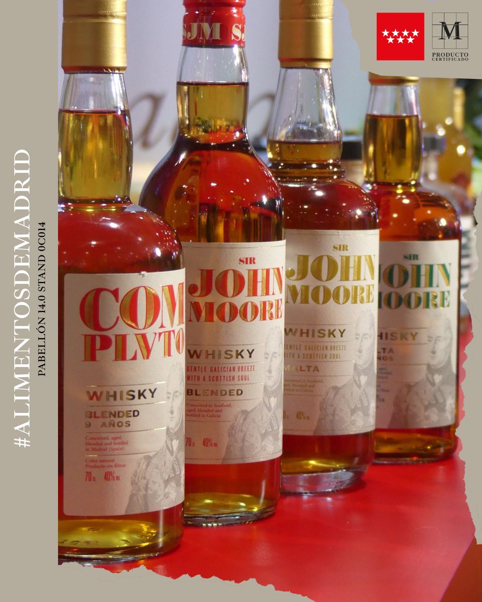 MadridCalidad's tweet image. 🥃 CATA 🥃

Hoy hemos descubierto los secretos de los #whiskies de LICORES TRAMPERO en una exclusiva #cata que nos llevó por diferentes años de #envejecimiento, desde #maltas hasta #blended ✨

Cada #sorbo fue un viaje lleno de matices y tradición. ¡Porque Madrid también sabe a