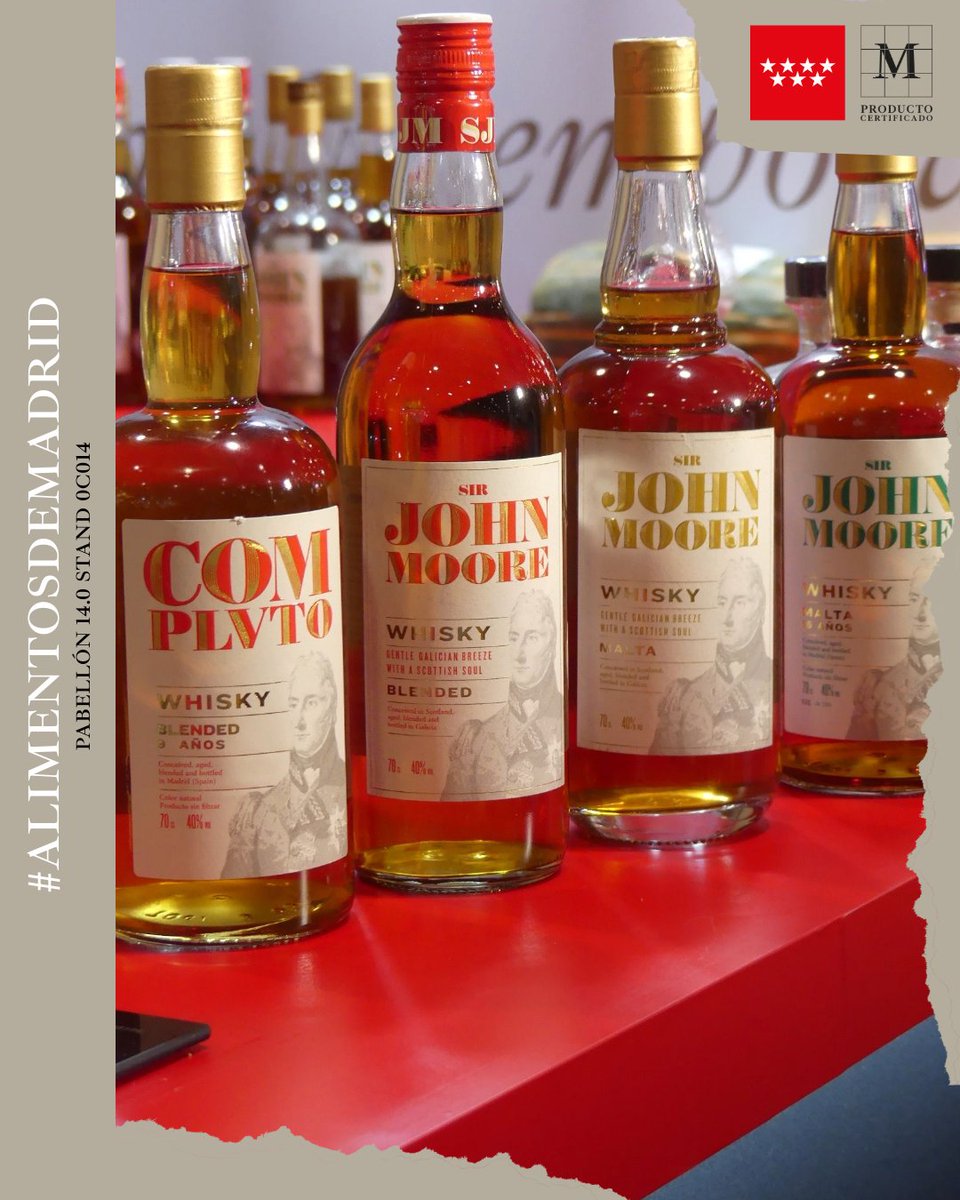 MadridCalidad's tweet image. 🥃 CATA 🥃

Hoy hemos descubierto los secretos de los #whiskies de LICORES TRAMPERO en una exclusiva #cata que nos llevó por diferentes años de #envejecimiento, desde #maltas hasta #blended ✨

Cada #sorbo fue un viaje lleno de matices y tradición. ¡Porque Madrid también sabe a