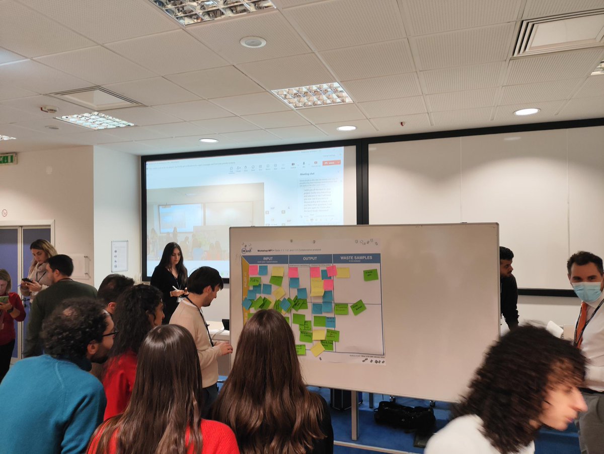 Reboat_Project's tweet photo. ๐ก Day 1 of the #ReBoat kick-off featured a workshop where participants brainstormed inputs & outputs for island circular economies. Out-of-the-box ideas & collaboration sparked exciting concepts! โป๏ธ๐#CircularEconomy
#SustainableFuture
#ZeroWaste #ReUse
#HorizonEurope
#ReboatEU https://t.co/FZjs5lb2RR