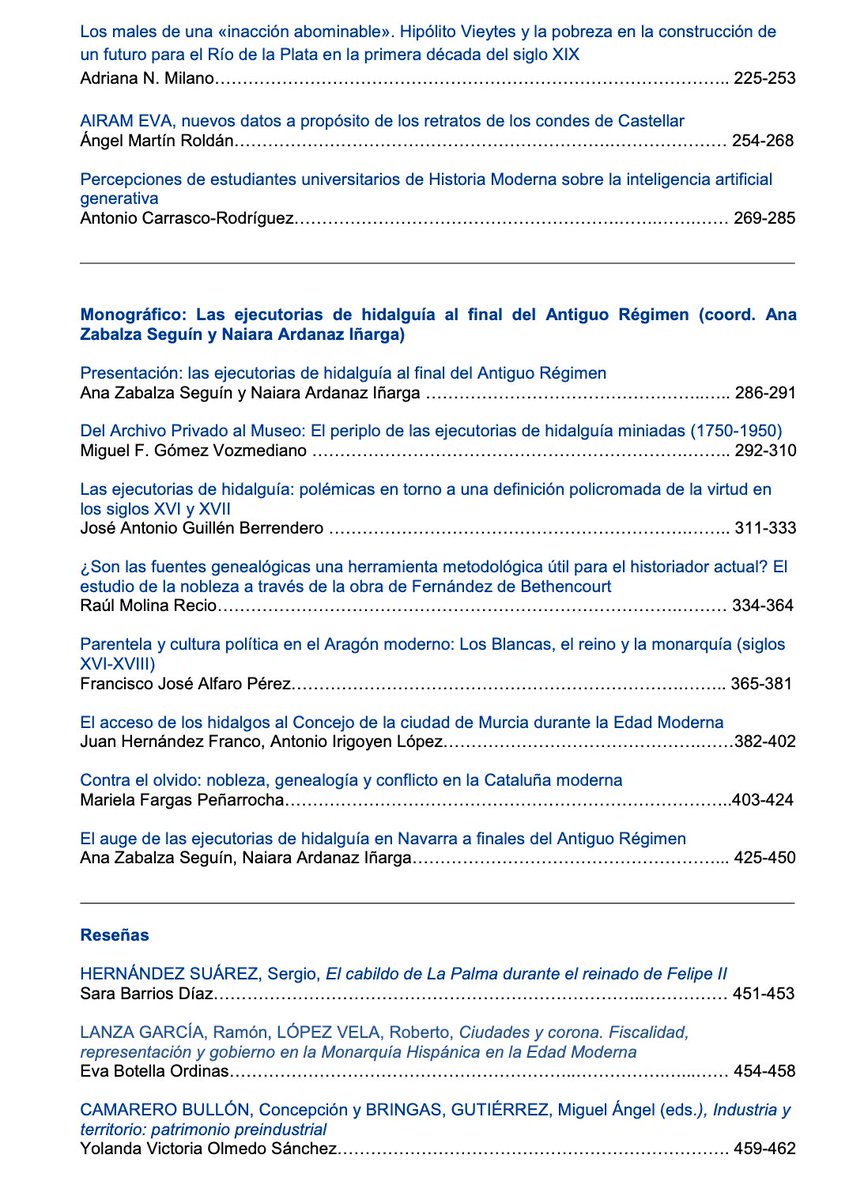 TTMM_revista's tweet photo. Queridos amigos/as.
A finales de diciembre publicamos el nº 49  de la revista Tiempos Modernos. Volvemos a la carga con un magnífico dossier, 13 artículos de miscelánea firmados por magníficos investigadores/as y 13 reseñas que están vuestra disposición en https://t.co/7eBNMWWgwV https://t.co/VoqTYxhmKH