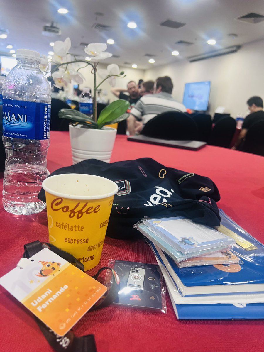UdaniFernand_O's tweet photo. Had an amazing time at iOS Conf SG 2025! 🎉 Celebrating 10 years of this incredible conference and my fourth time attending. Grateful for the insights, connections, and inspiring sessions. https://t.co/QHSXeMwqgs