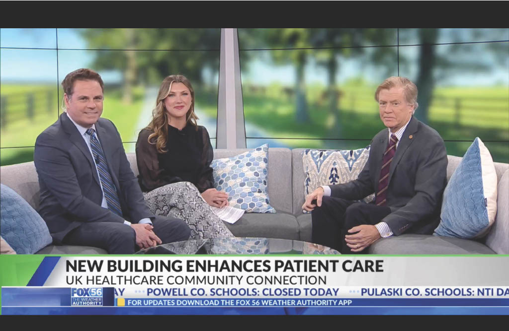 Markey Cancer Center (@ukmarkey) on Twitter photo .<a href="/FOX56News/">FOX 56 News (WDKY)</a> sat down with Dr. Mark Evers, Director of <a href="/UKMarkey/">Markey Cancer Center</a>, about the new Cancer & Advanced Ambulatory Building and how it’s transforming cancer care. Learn more about this cutting-edge facility:
#CancerCare #UKHealthCare
bit.ly/40qQWtv .<a href="/FOX56News/">FOX 56 News (WDKY)</a> sat down with Dr. Mark Evers, Director of <a href="/UKMarkey/">Markey Cancer Center</a>, about the new Cancer & Advanced Ambulatory Building and how it’s transforming cancer care. Learn more about this cutting-edge facility:
#CancerCare #UKHealthCare
bit.ly/40qQWtv