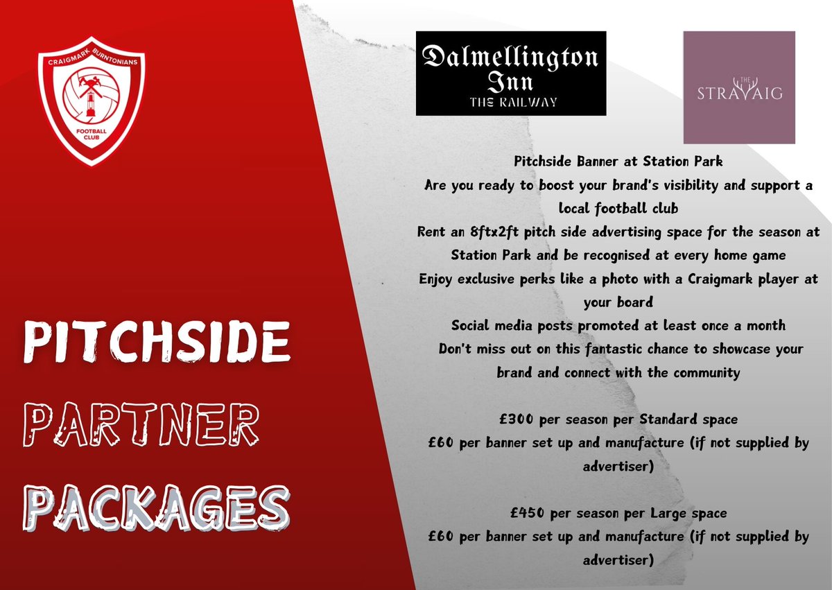 Craigmark Burntonians JFC 1929 Official tweet media