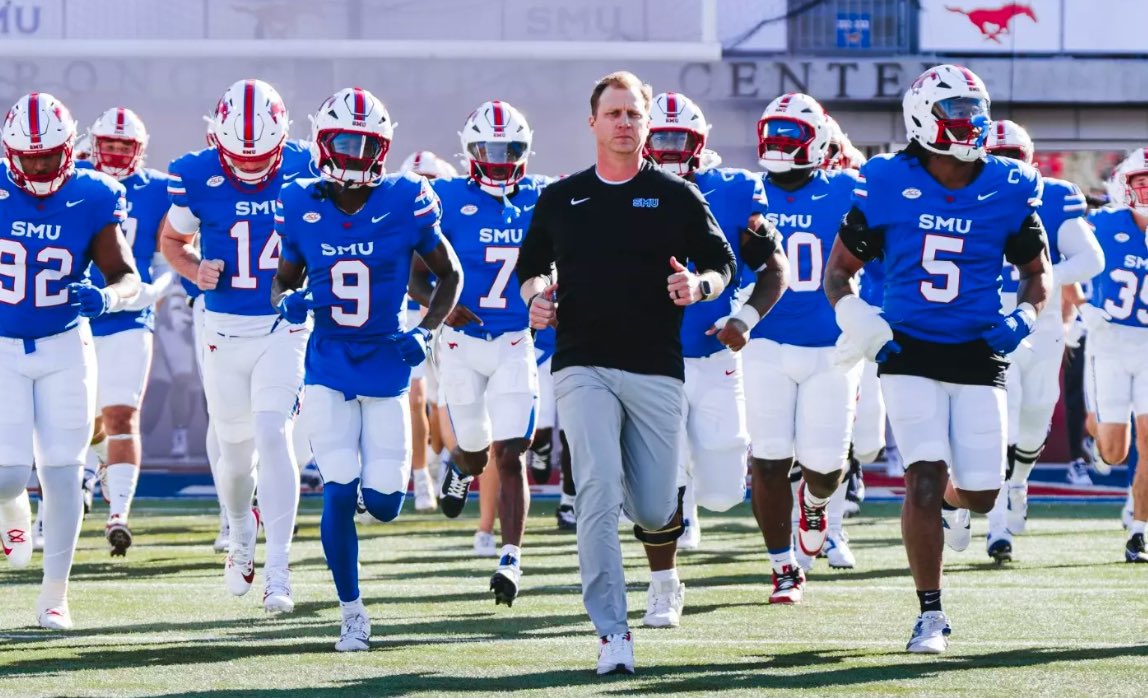 #AGTG BLESSED to receive an offer from SMU <a href="/SMUFB/">SMU Football</a> thank you‼️
<a href="/rhettlashlee/">Rhett Lashlee</a> <a href="/CoachHun_SMU/">Rickey Hunley Jr</a> <a href="/CoachMoCrum/">Maurice C. Crum Jr.</a> <a href="/CoachApp35/">Bryant Appling</a> <a href="/Coach_Davis22/">Coach Davis</a> <a href="/coachmichaelmay/">Michael May</a> <a href="/buford_football/">Buford Football</a>