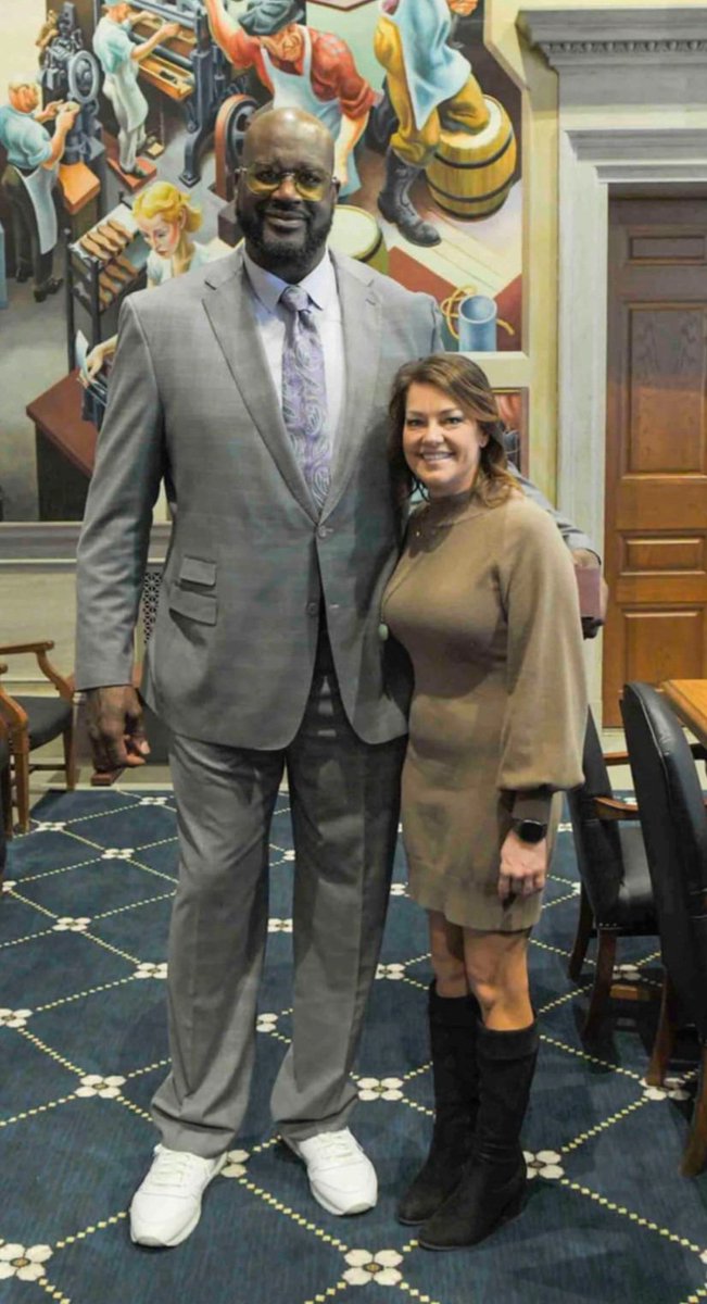 On Friday, Shaquille O’Neal visited the Capitol and met with legislators and staff to discuss the importance and the need to continue the partnership with <a href="/SteadyIQ/">SteadyIQ</a> to streamline the income verification process through DSS.