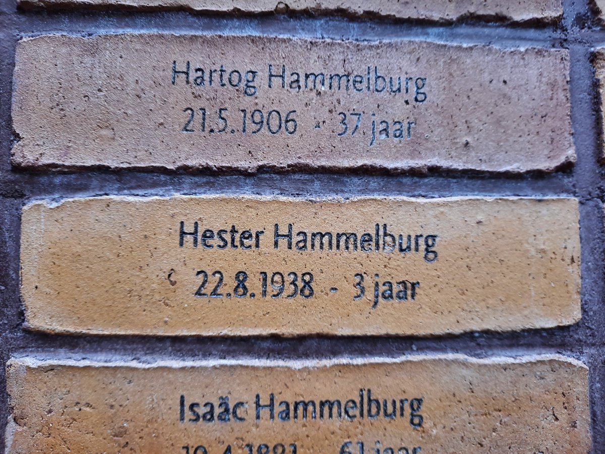 36 Joodse bewoners van Goeree-Overflakkee werden in Auschwitz vermoord. Onder hen was het jongste slachtoffer van het eiland, 'mooi Hesje met de grote strik', Hester Cato Hammelburg. Ze werd vermoord op 19 augustus 1942 - drie dagen voor haar vierde verjaardag. #WeRemember