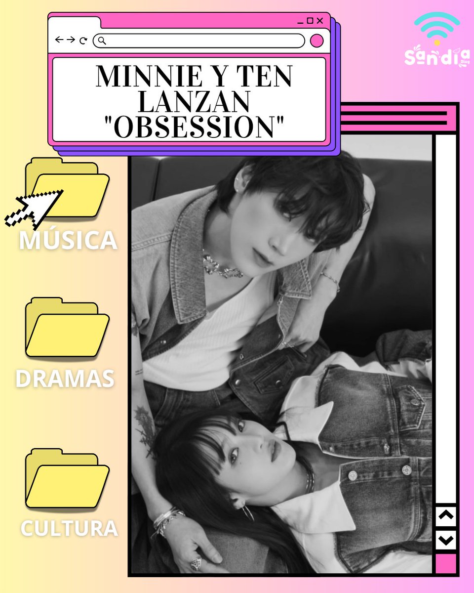 BlogSandia's tweet photo. #ThaiPower 🇹🇭💪🏻 #Minnie de #GIDLE y #TEN de #NCT se unen en esta increíble colaboración titulada #Obsession. Una rola muy alternativa que encenderá 🔥 tu lunes.
#wayV
#WayVTen https://t.co/kp0agnkD6l