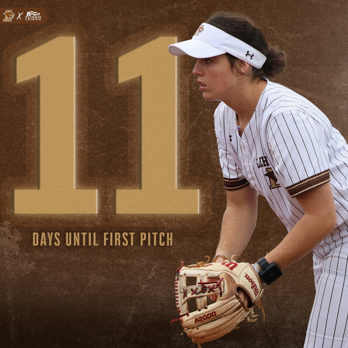 Celebrating 11 days 'til opening day with the first first-year in the countdown: Kelly Fricker!

#GoLehigh