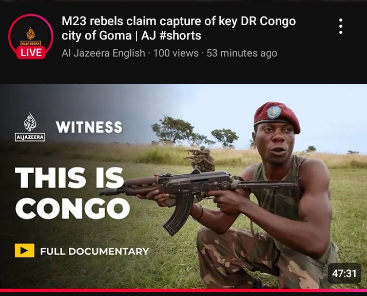 mphoalex11's tweet photo. MUST WATCH 🚨🚨

Best documentary of the situation on DRC and how the SANDF and UN is just there because of political interests not to protect Congolese people. https://t.co/qA87QegxD2 https://t.co/CJ4gAhgoNQ